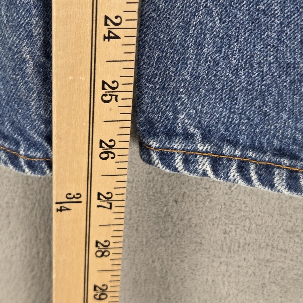 Vintage Levis 501 Jeans Mens Blue Straight Button Fly Made In USA Fits 30x26 - Picture 4 of 16